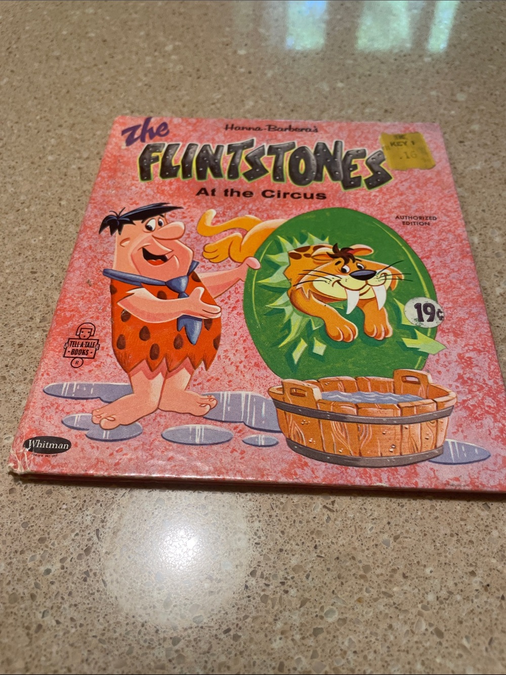 The Flintstones: At the Circus — Kids Book (Pink)